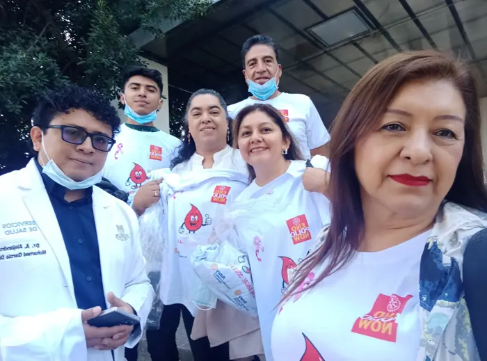 Equipo Rotario y comunidad unidos por la donación altruista de sangre